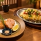 東京駅の和食・焼きとり一鶏で楽しめる海老しんじょうと明太キャベツオム巻き